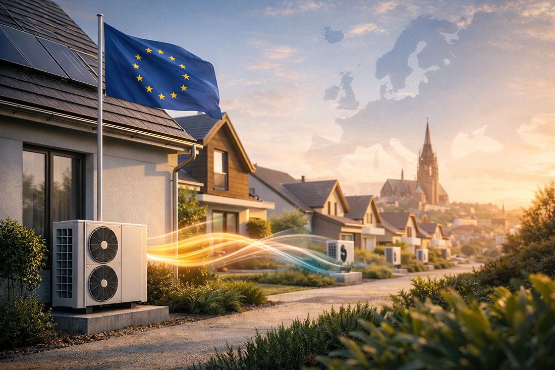 Снижение  затрат поддерживает рост продаж тепловых насосов в Европе