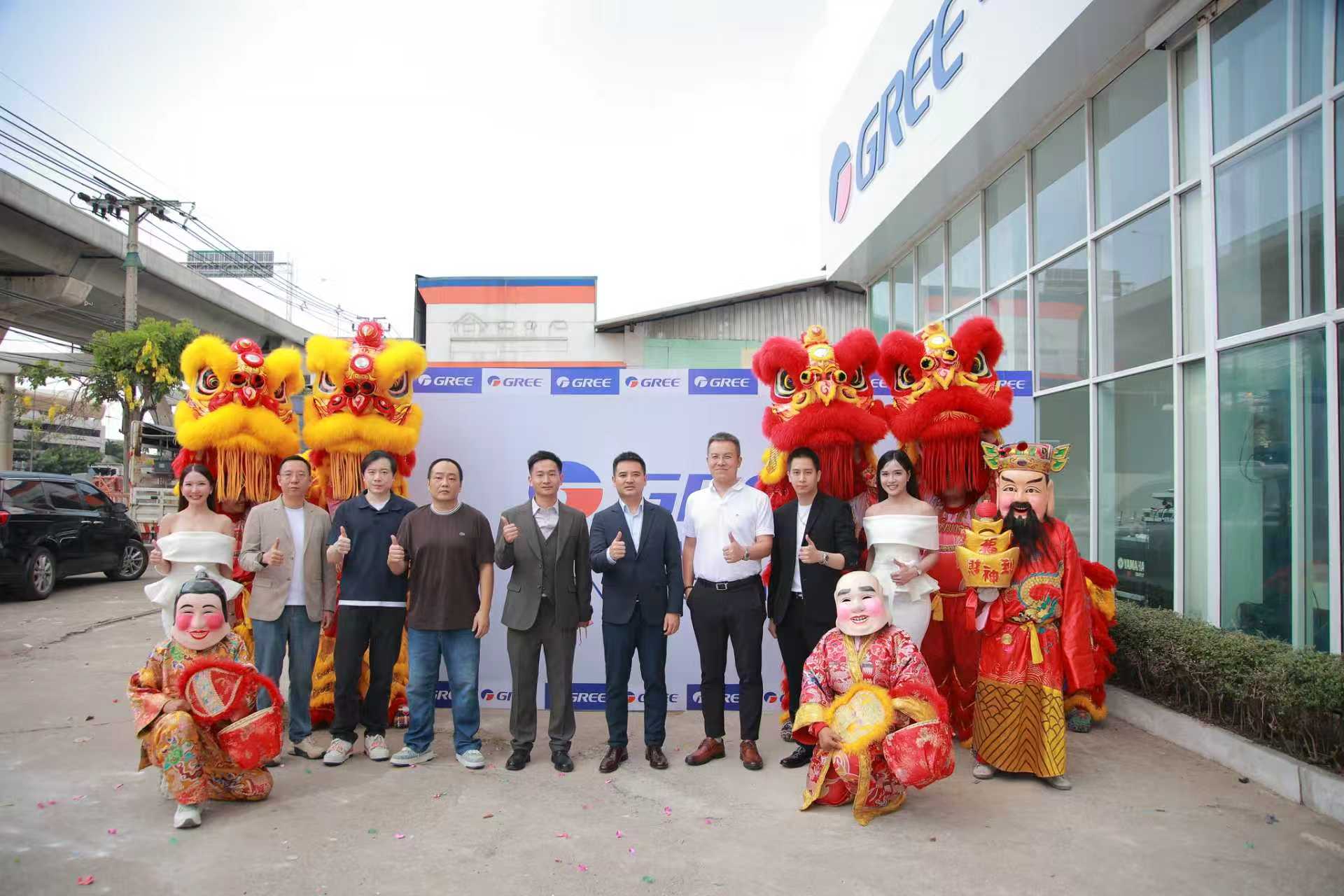 GREE  открыла первый флагманский шоурум в Бангкоке