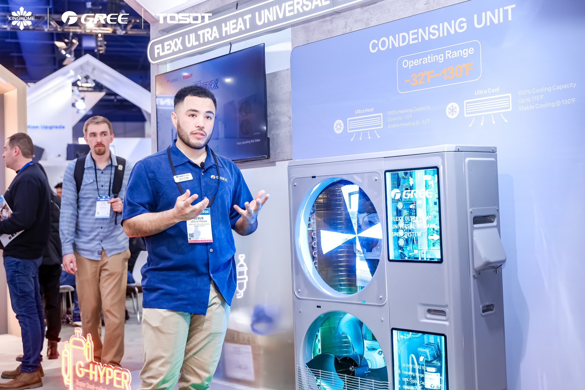 GREE открывает AHR Expo 2026, представив почти  100 инноваций в сфере тепловых насосов